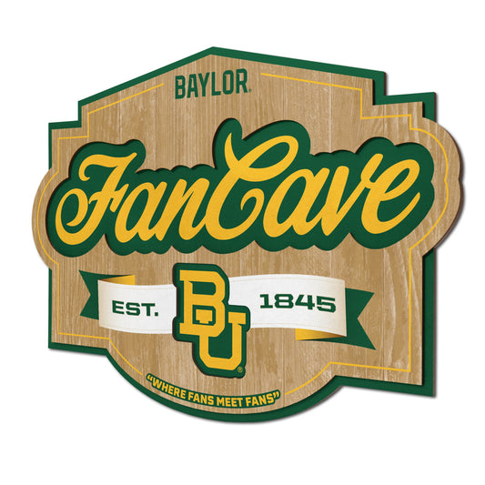 Baylor Bears Fan Cave Sign