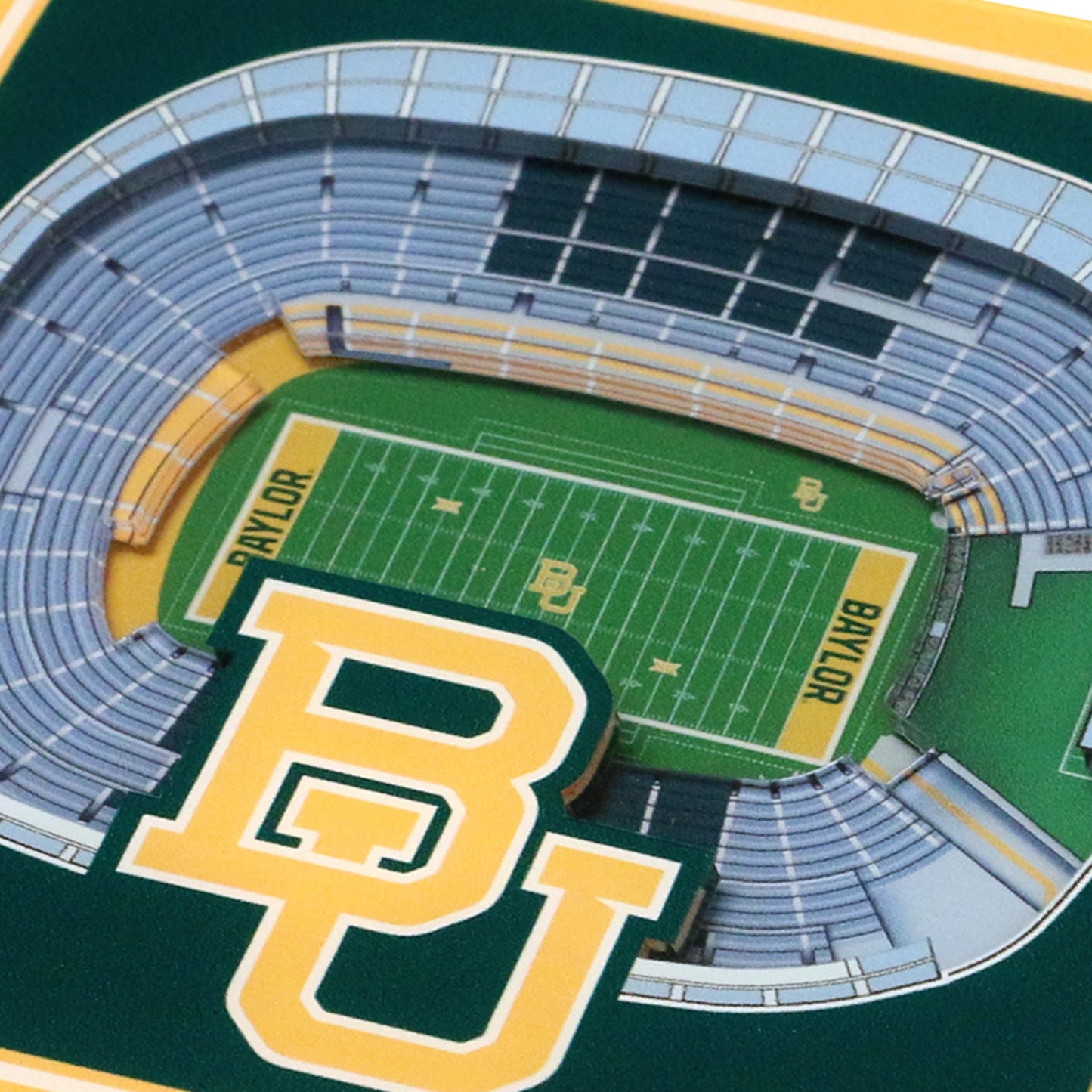 NCAA Baylor Bears StadiumView Cribbage