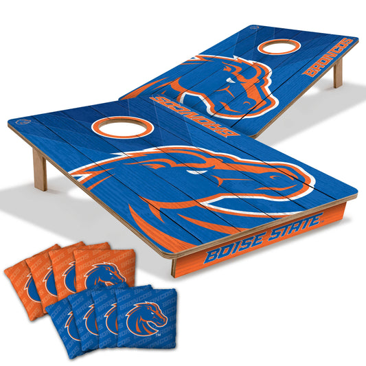 NCAA Boise State Broncos 2' X 3' All-Wood Cornhole Set-main