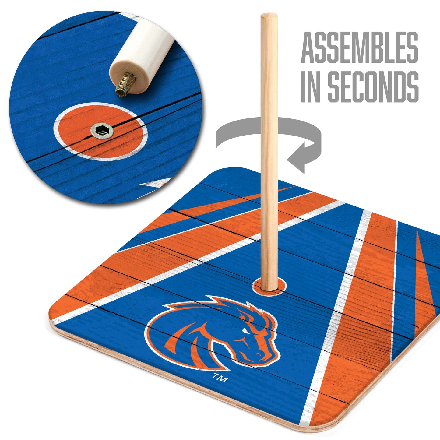 NCAA Boise State Broncos Horseshoe Bag Game
