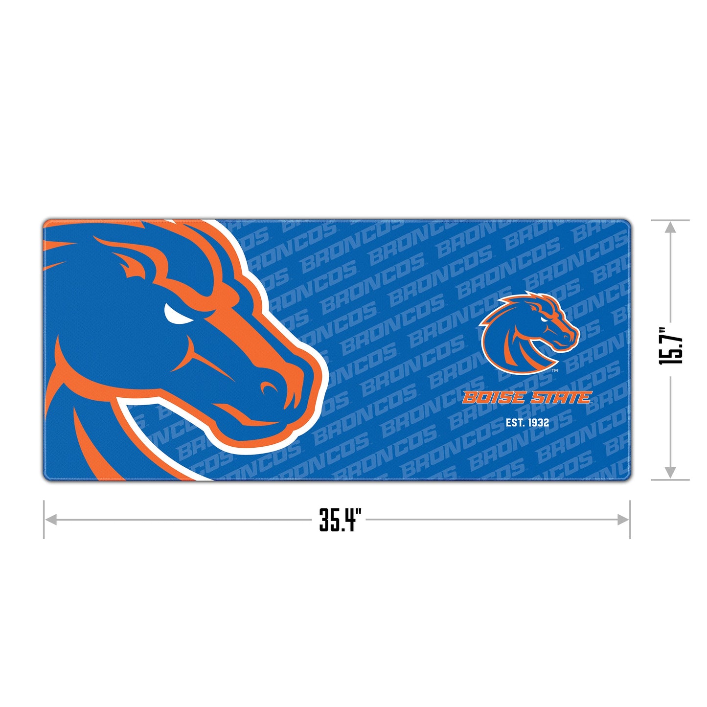 Boise State Broncos Logo Series Desk Pad Alt 1