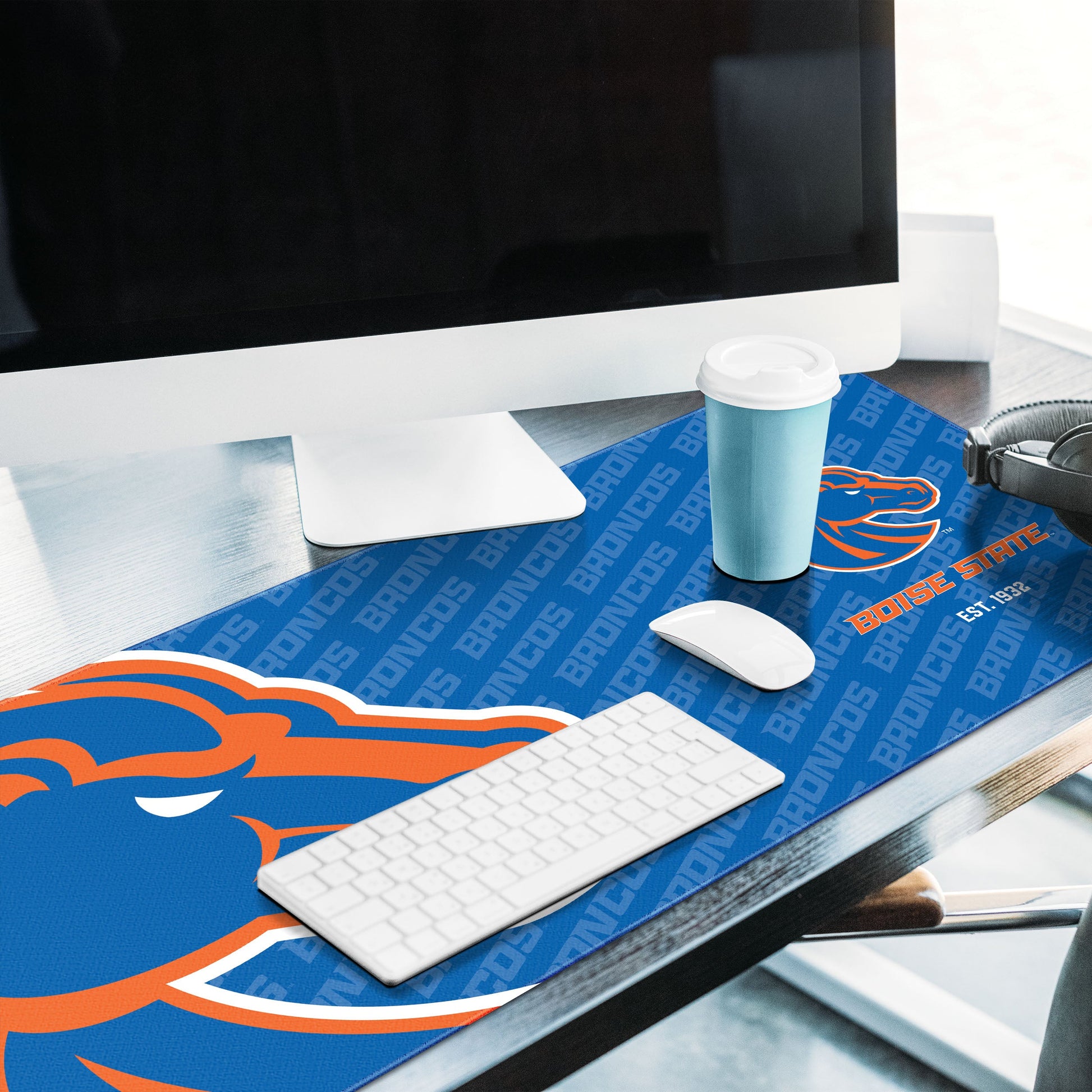 Boise State Broncos Logo Series Desk Pad Alt 2