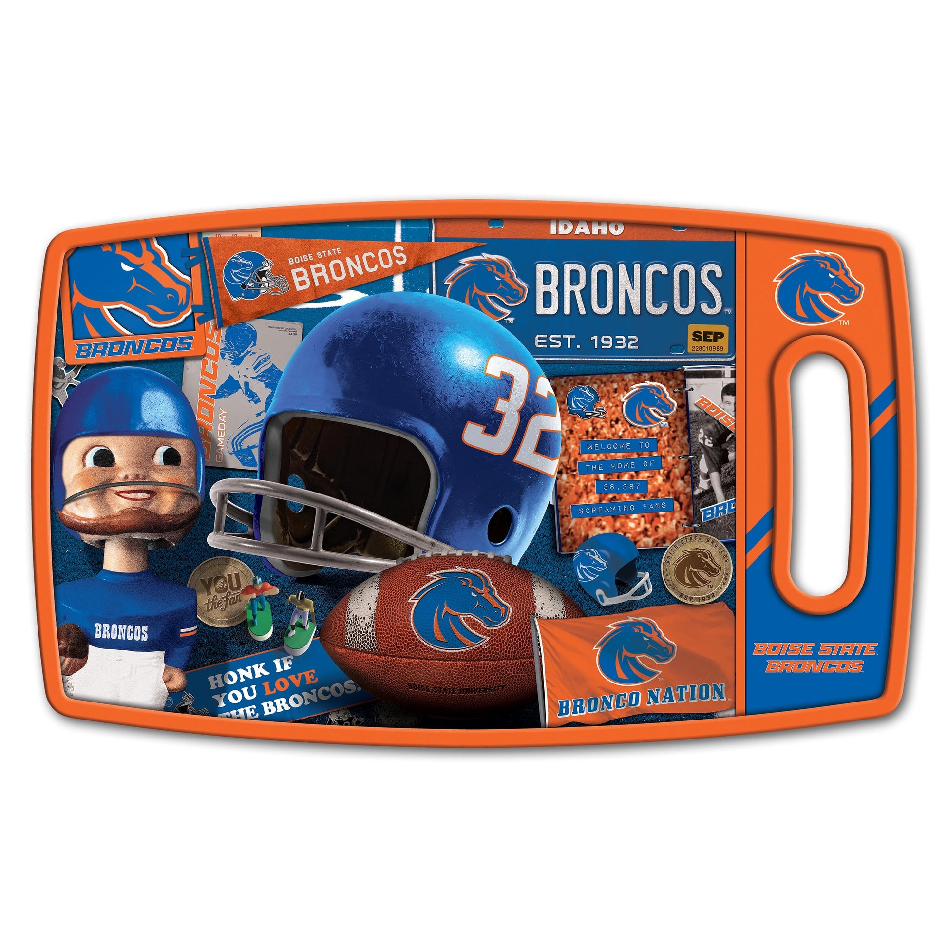 Boise State Broncos Retro Series Cutting Board