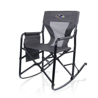 Baltimore Ravens - Woodland Rocking Camping Chair