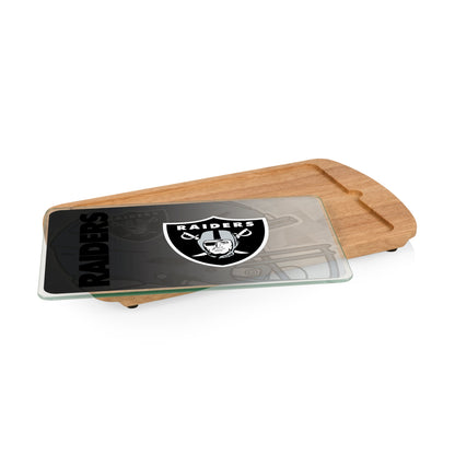 Las Vegas Raiders - Billboard Glass Top Serving Tray