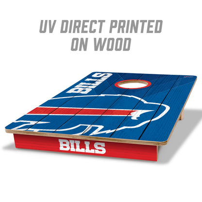 NFL Buffalo Bills 2' X 3' All-Wood Cornhole Set - Alt 1