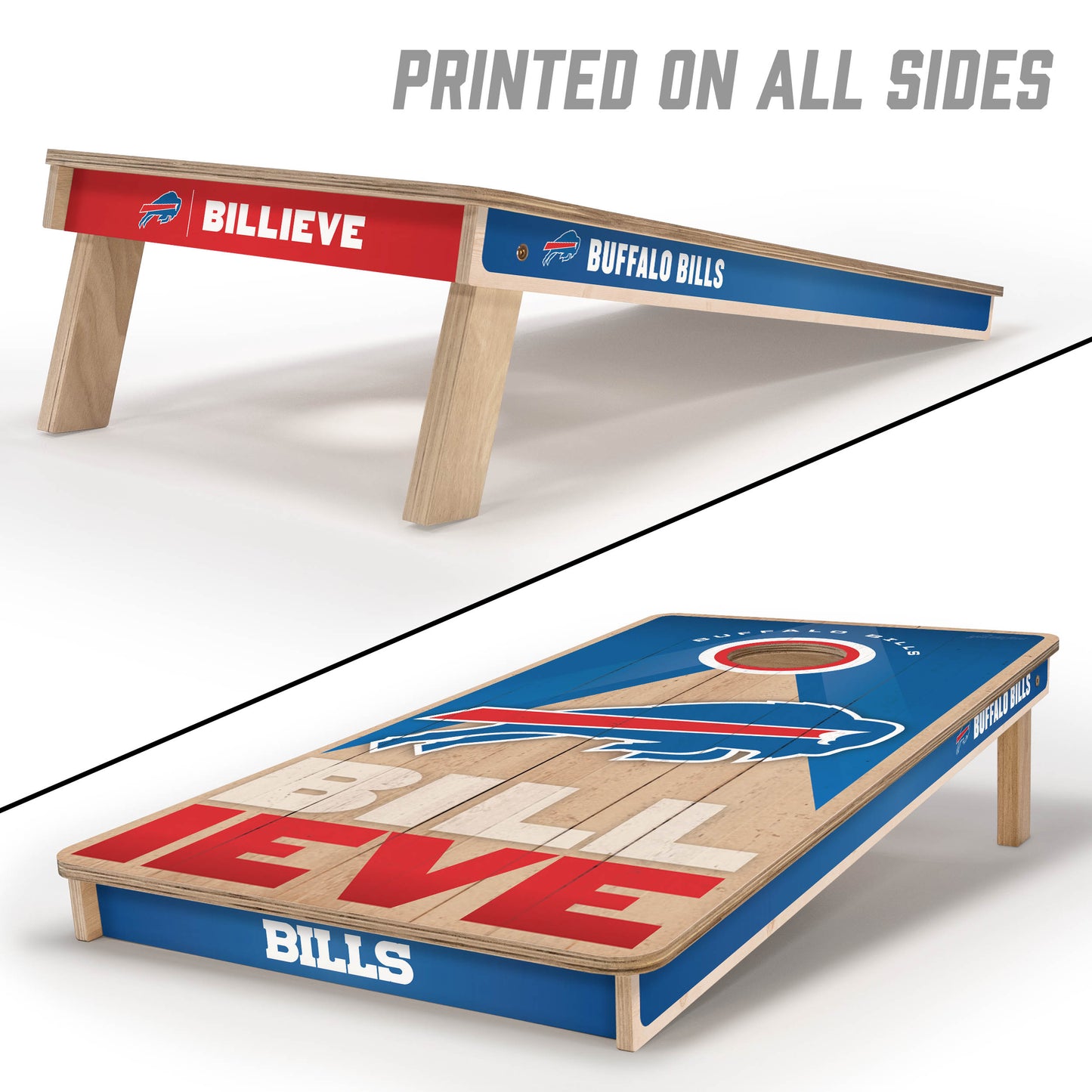 NFL Buffalo Bills 2' x 4' Slogan Series Cornhole