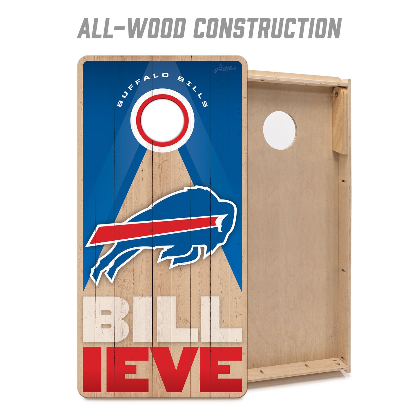 NFL Buffalo Bills 2' x 4' Slogan Series Cornhole