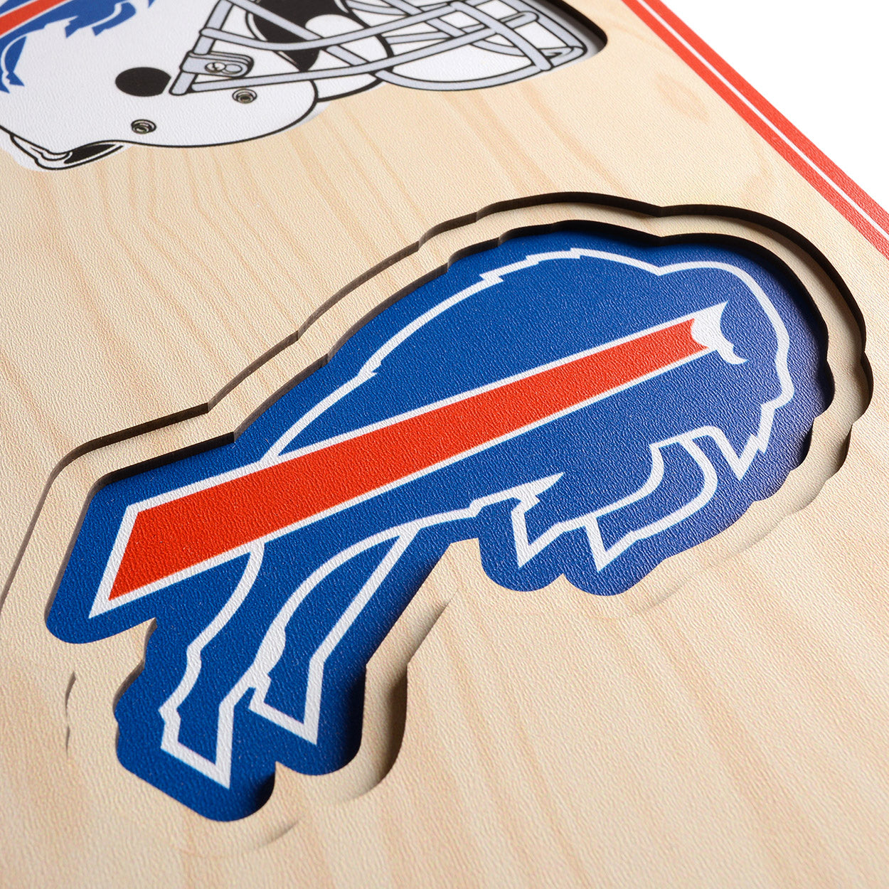 NFL Buffalo Bills 3D Stadium Banner 8' X 32'