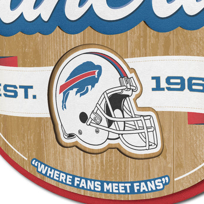 Buffalo Bills Fan Cave Wall Art Alt 3