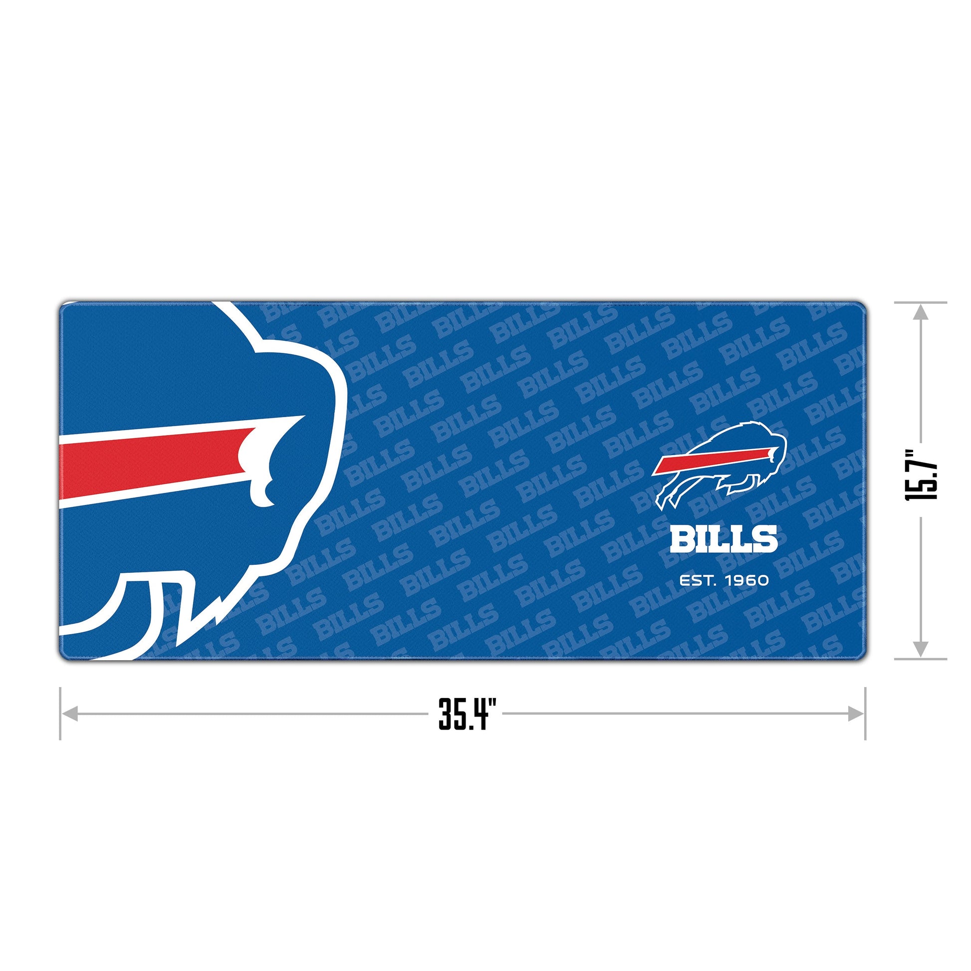 Buffalo Bills Logo Series Desk Pad Alt 1