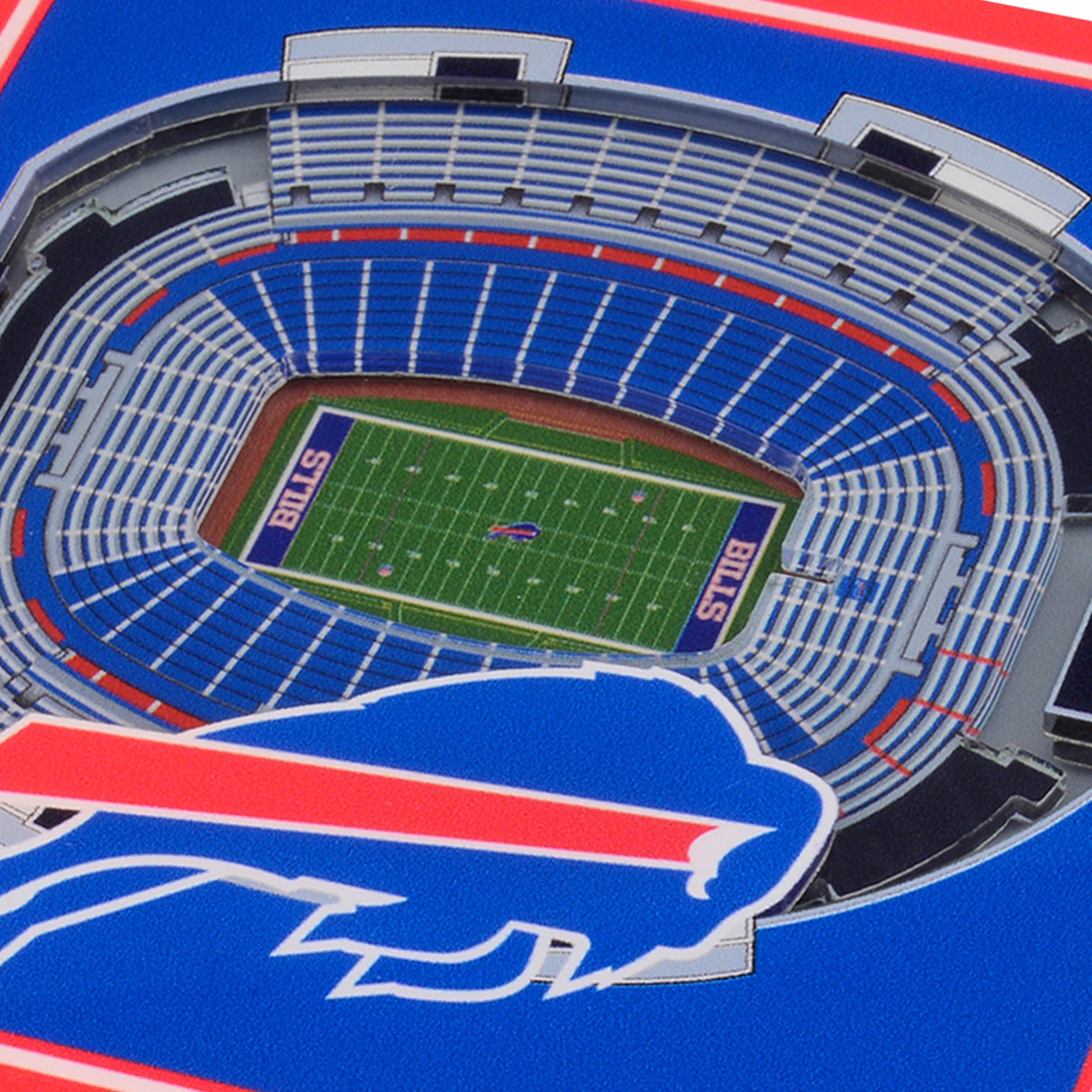 NFL Buffalo Bills StadiumView Cribbage Game
