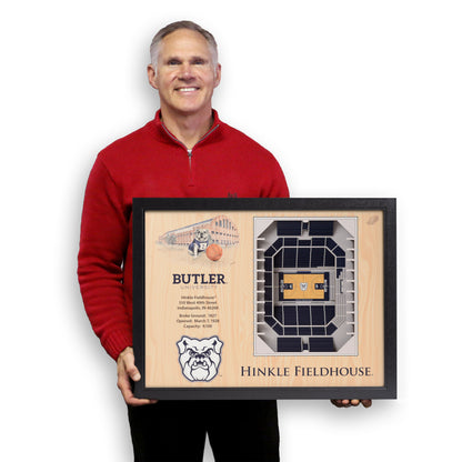 NCAA Butler Bulldogs 25-Layer StadiumView Wallart