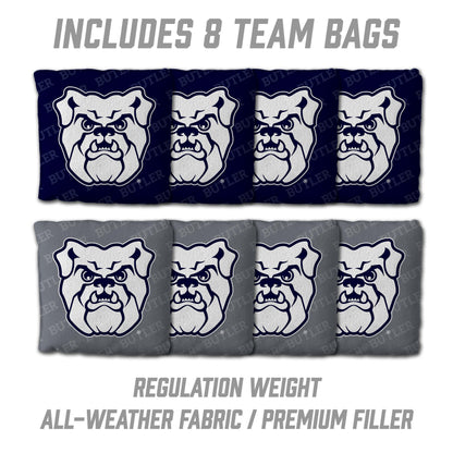 NCAA Butler Bulldogs 2' X 3' All-Wood Cornhole Set - Alt 3