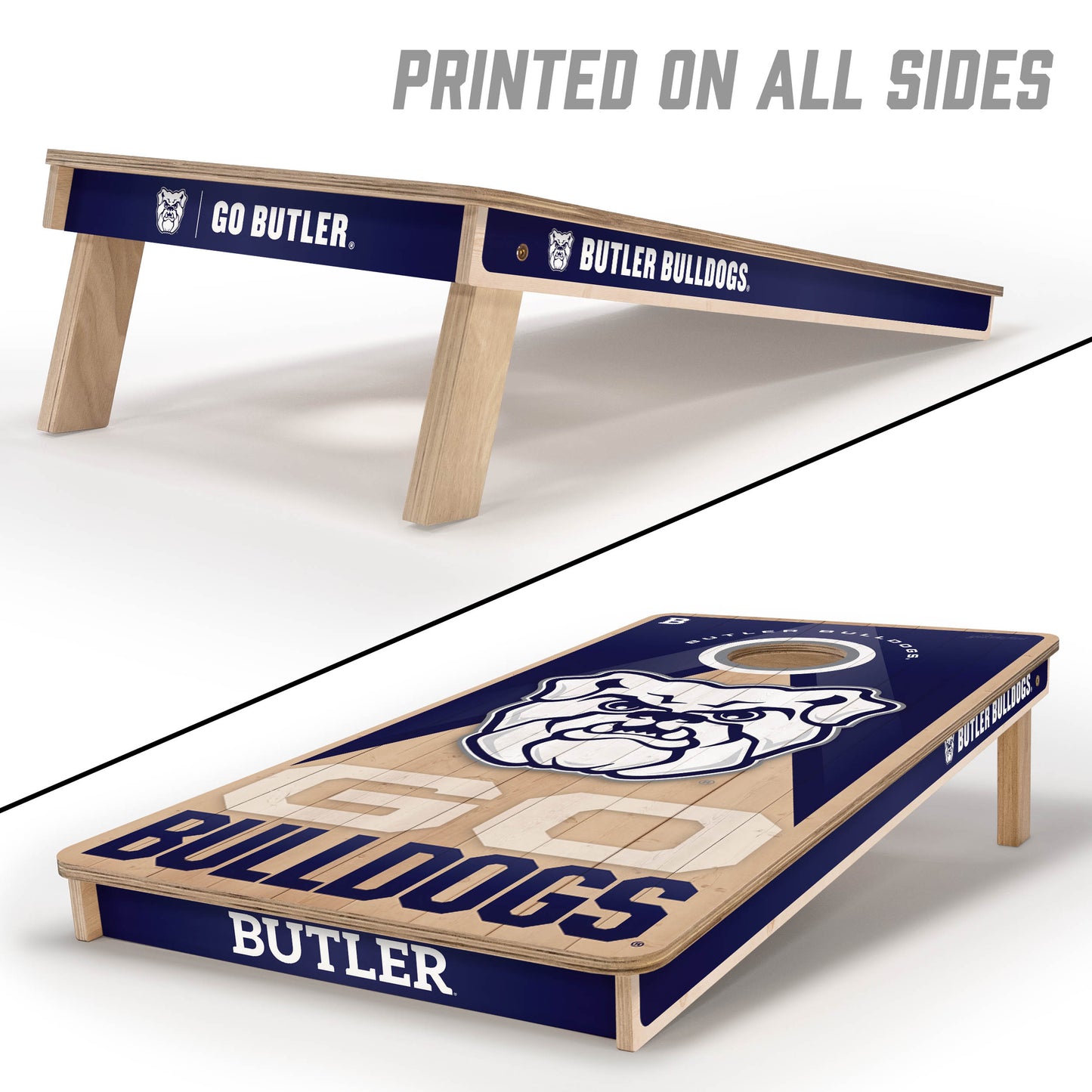 NCAA Butler Bulldogs 2' x 4' Slogan Series Cornhole