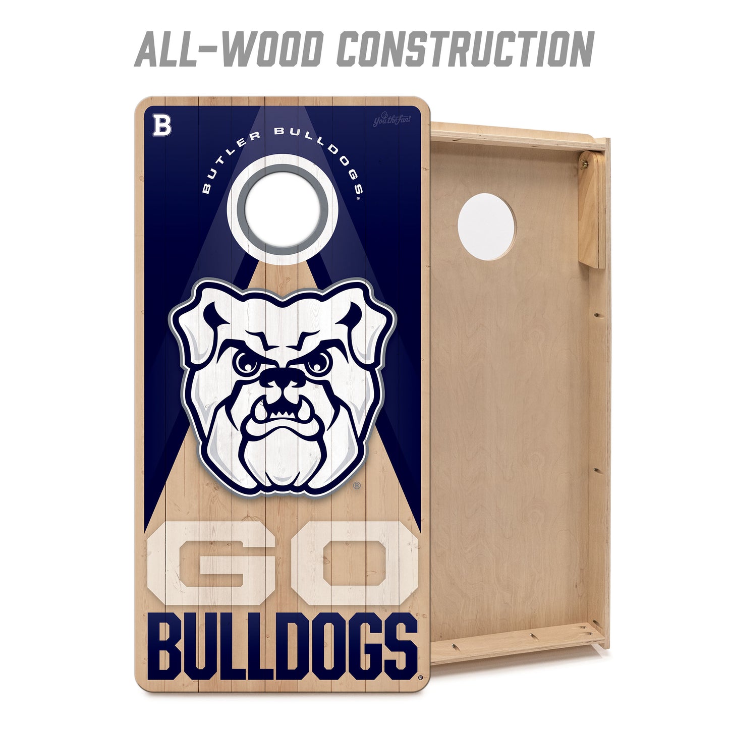 NCAA Butler Bulldogs 2' x 4' Slogan Series Cornhole