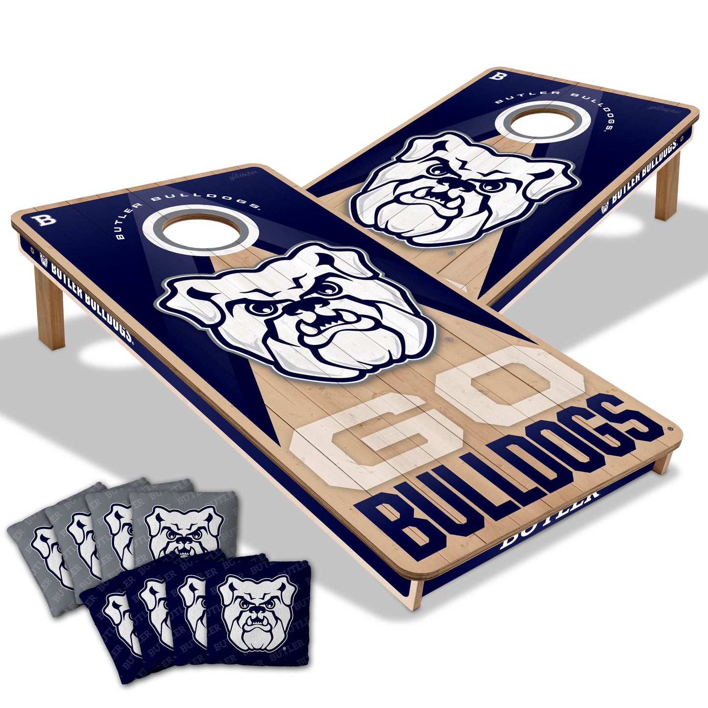 NCAA Butler Bulldogs 2' x 4' Slogan Series Cornhole