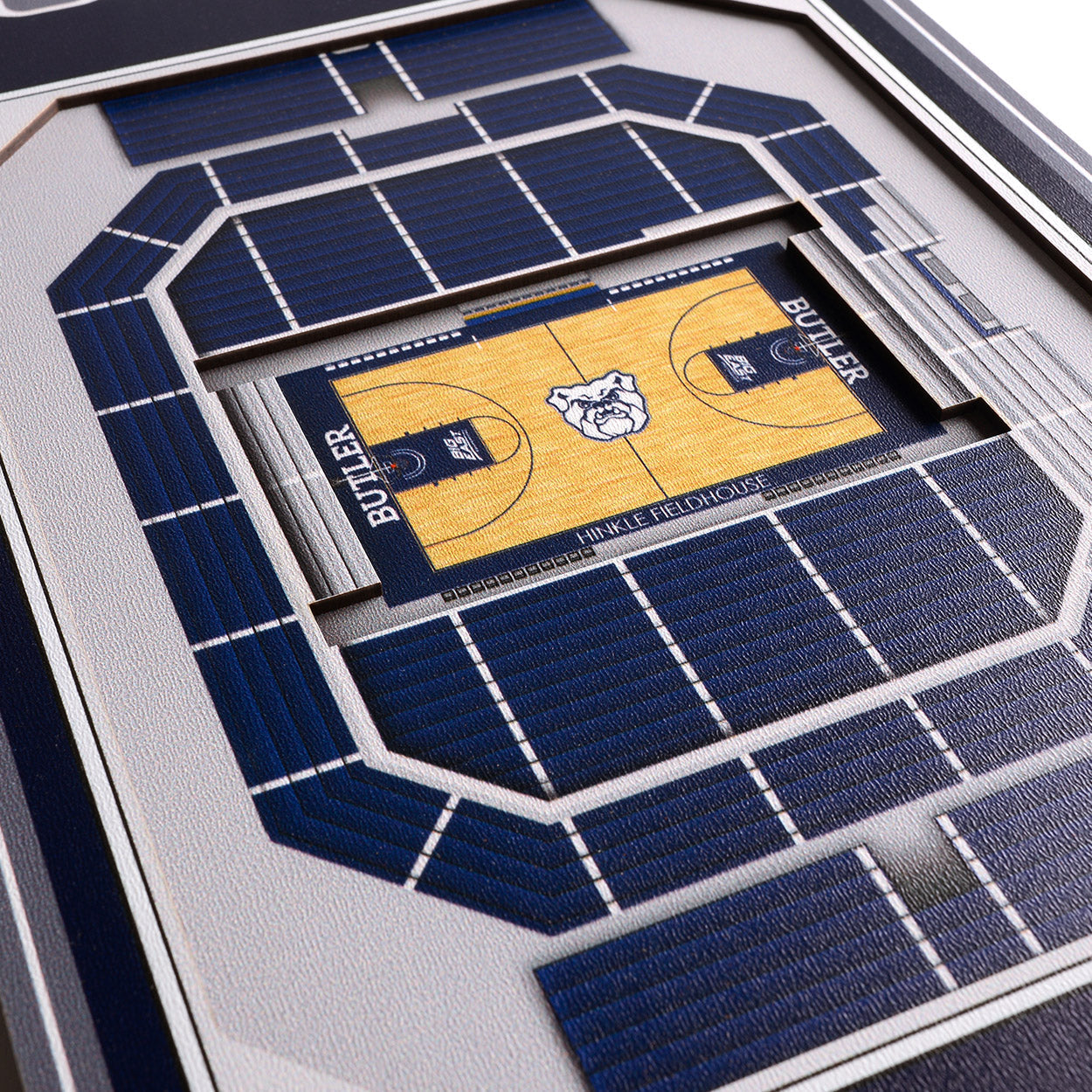 NCAA Butler Bulldogs 3D Stadium Banner 8' X 32'