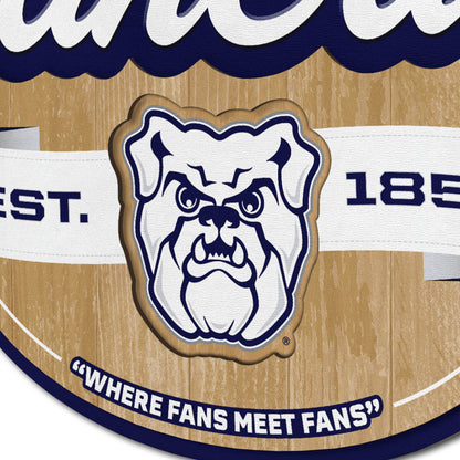 Butler Bulldogs Fan Cave Sign Alt 3