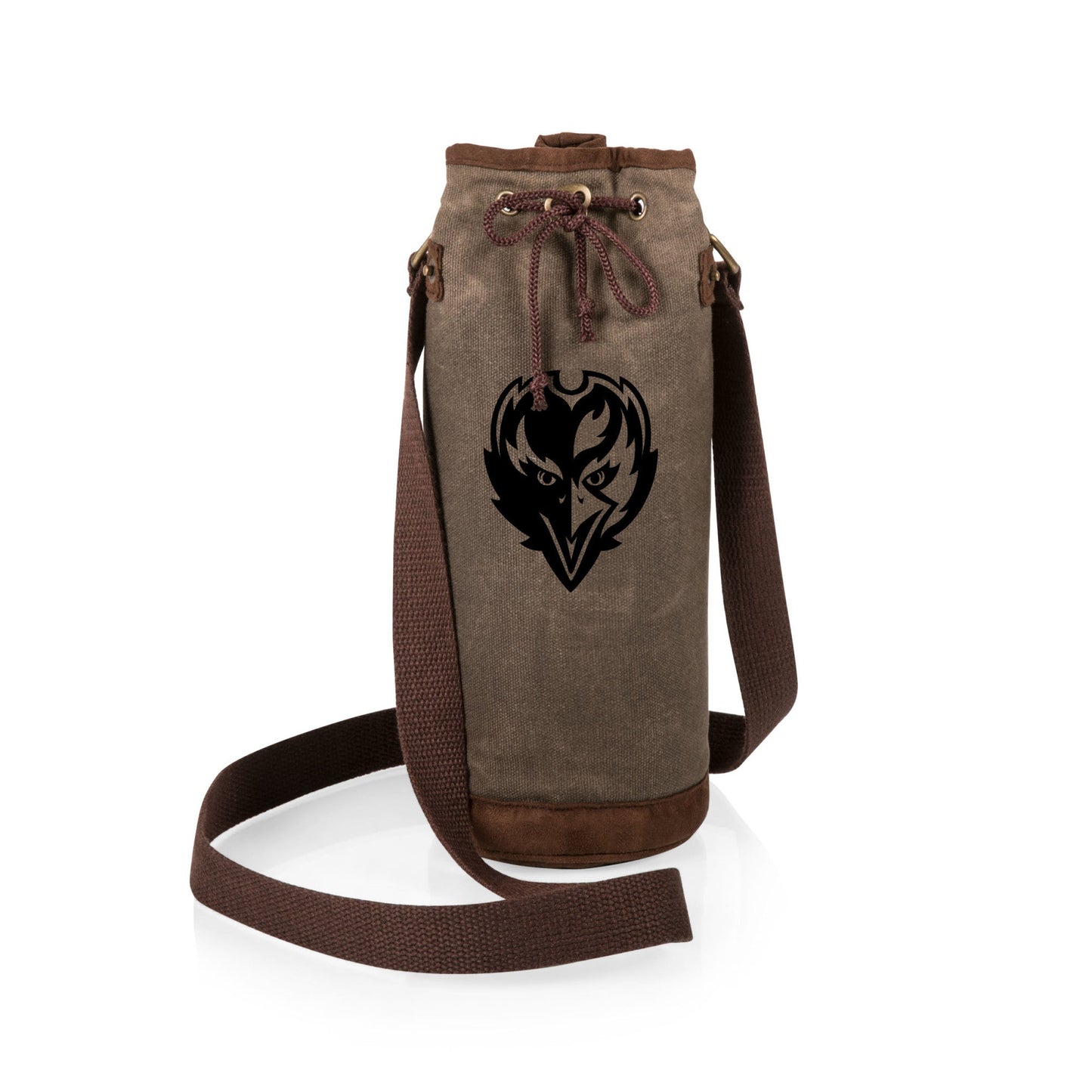 Baltimore Ravens - Waxed Canvas Wine Tote
