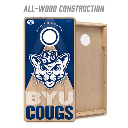 NCAA BYU Cougars 2' x 4' Slogan Series Cornhole