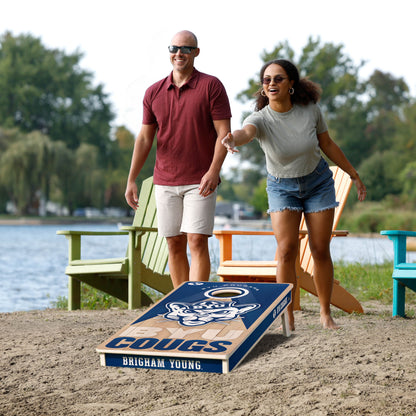 NCAA BYU Cougars 2' x 4' Slogan Series Cornhole