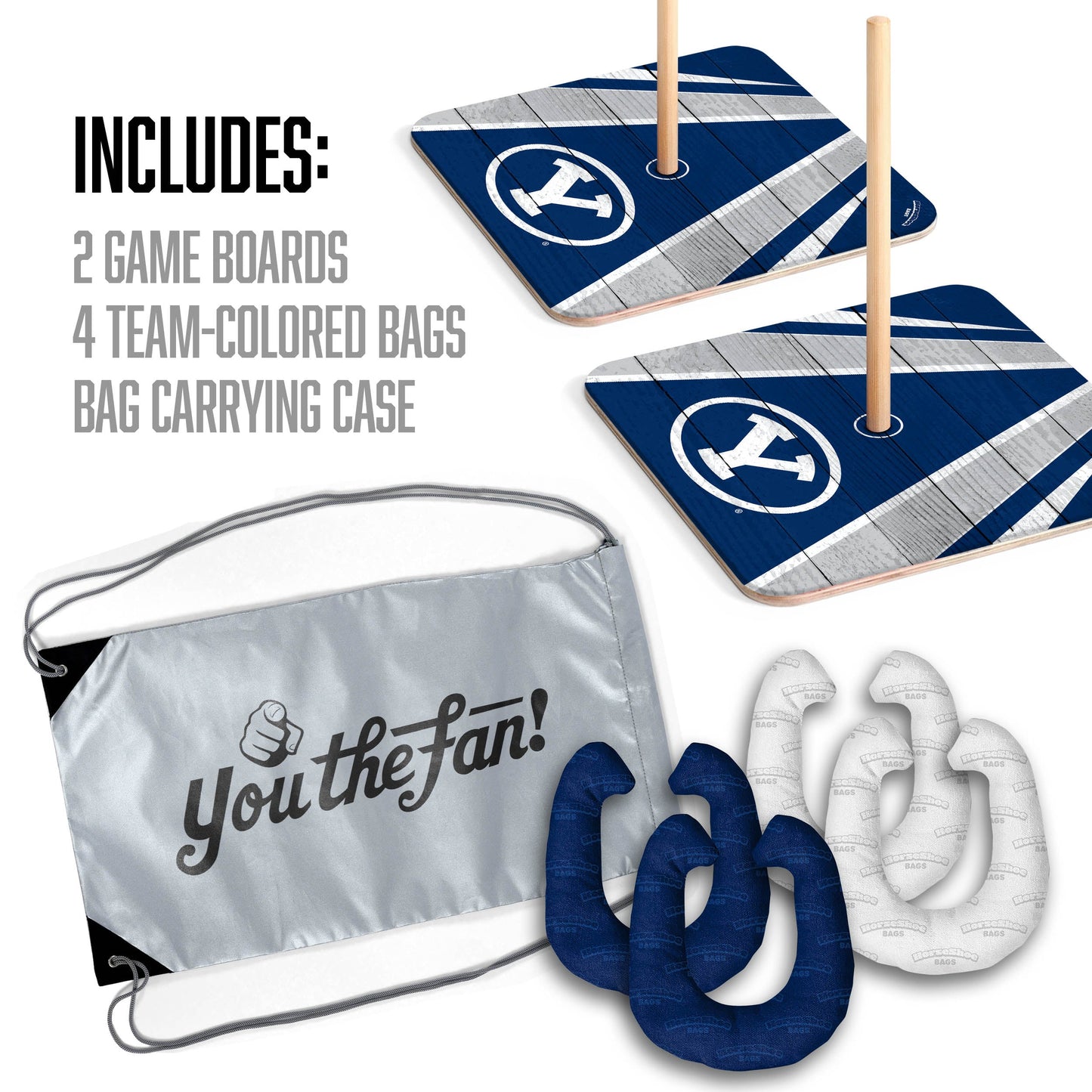 NCAA BYU Cougars Horseshoe Bag Game