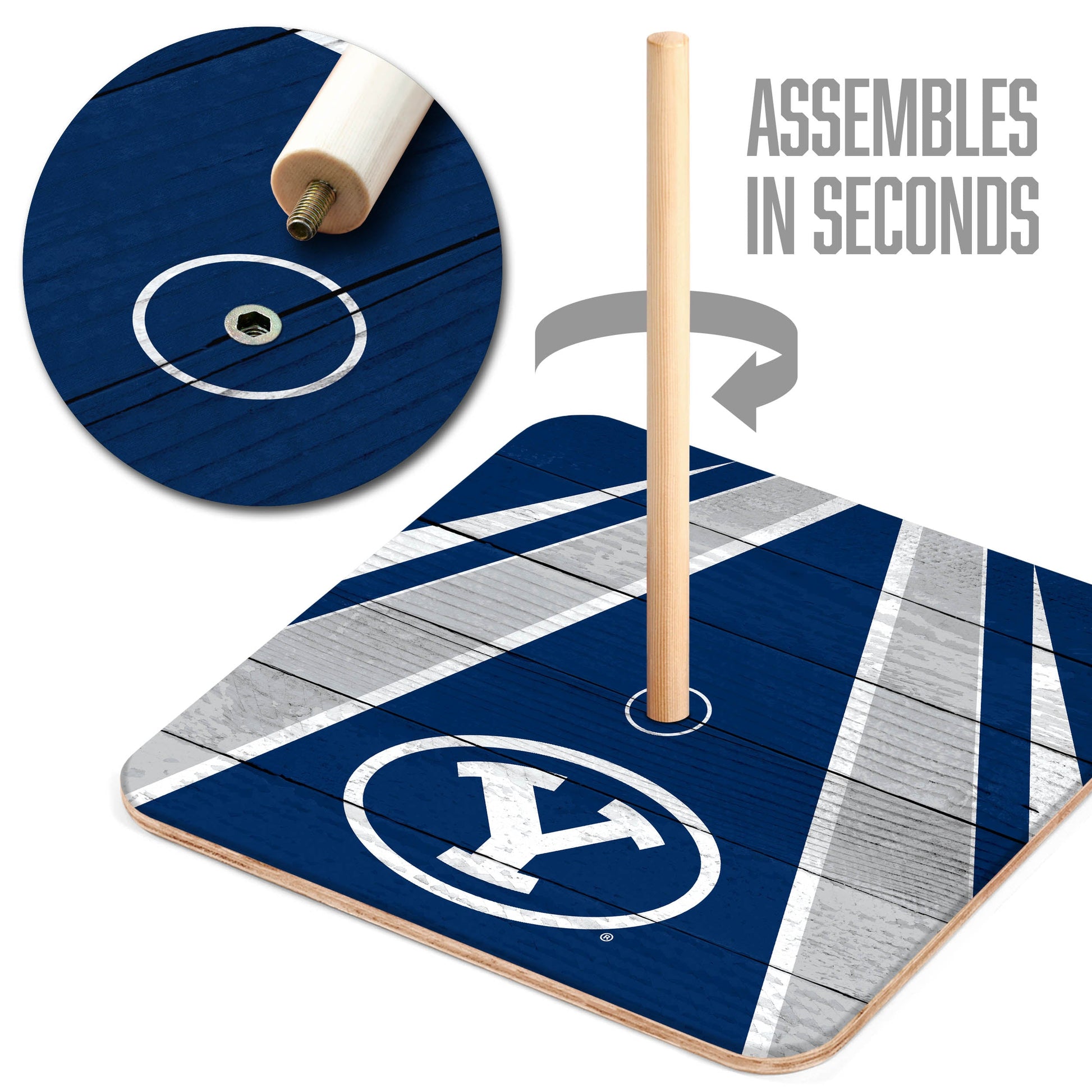 NCAA BYU Cougars Horseshoe Bag Game