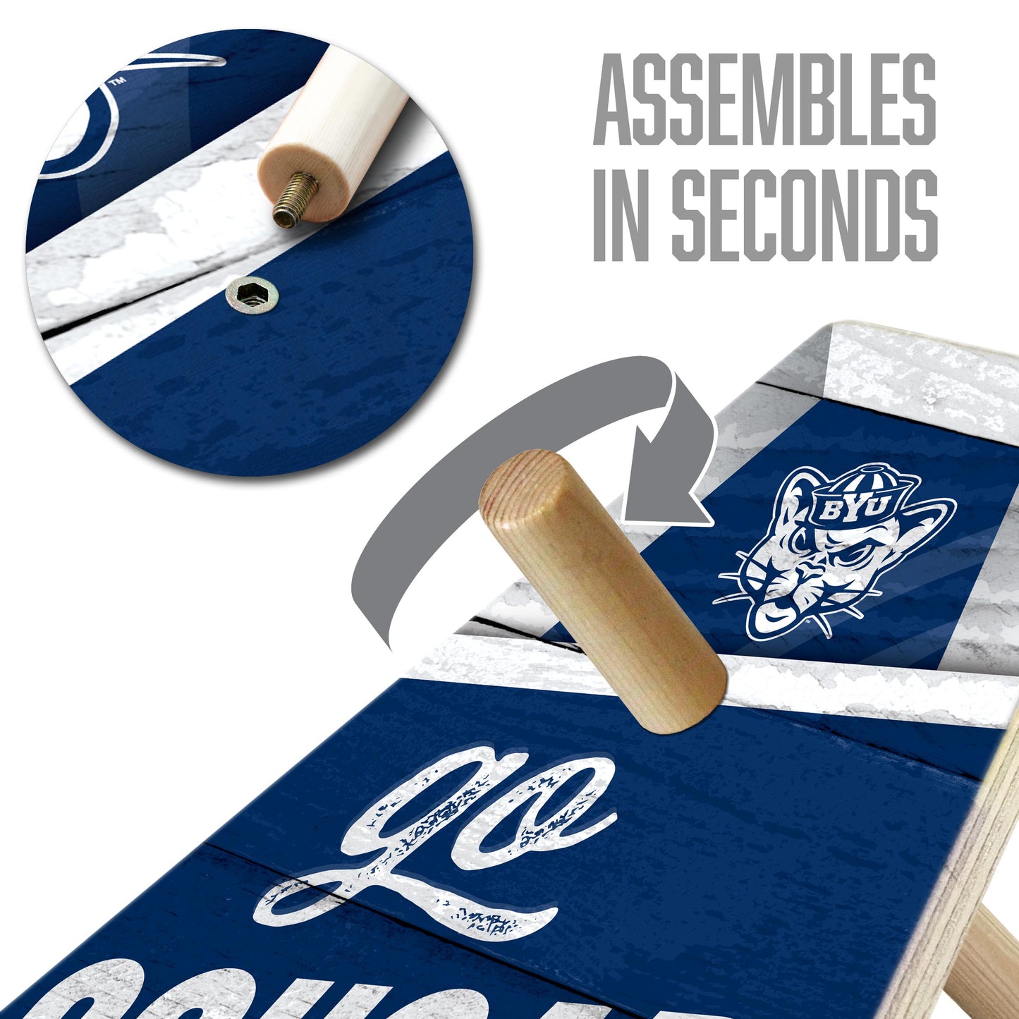 NCAA BYU Cougars Ringbag Outdoor Game