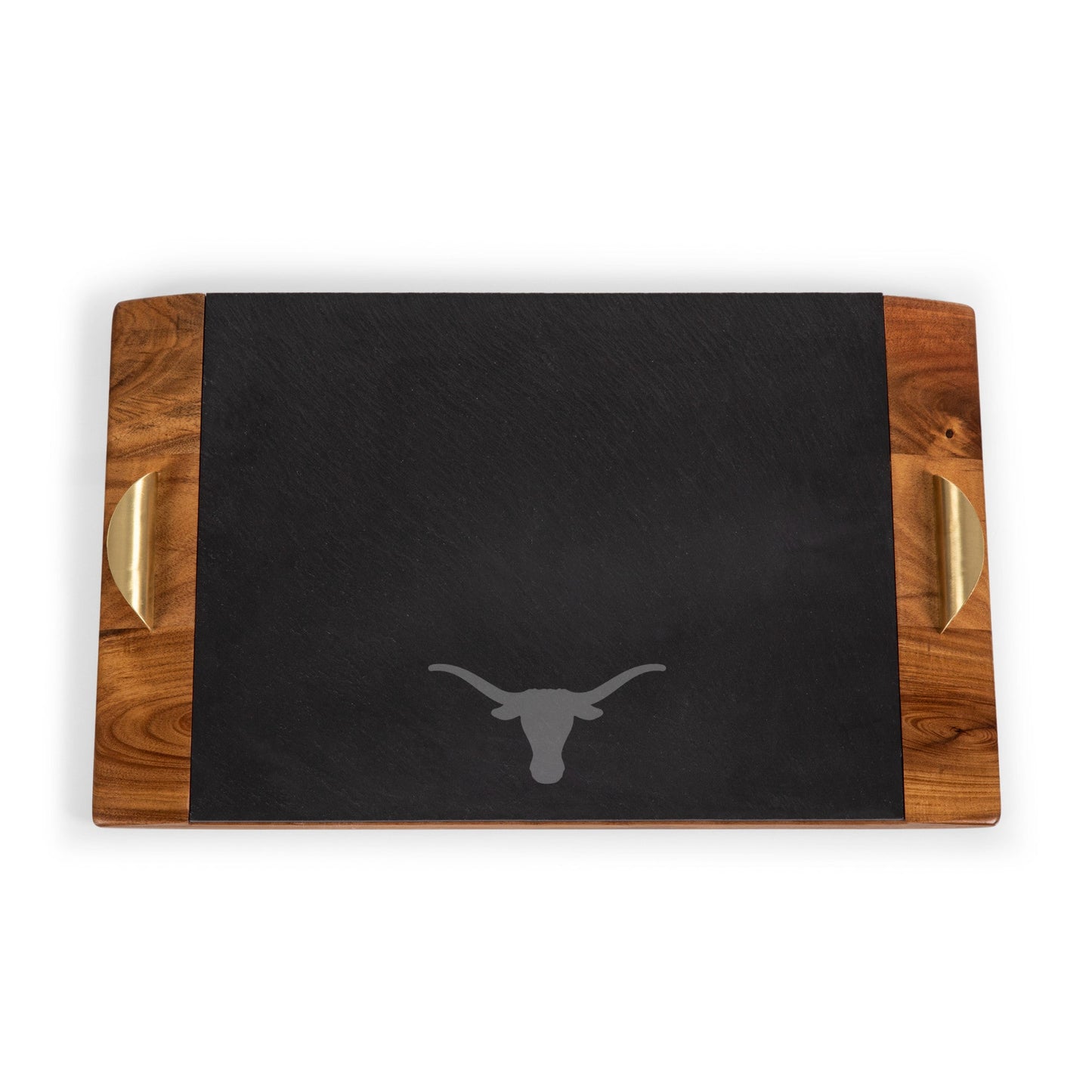 Texas Longhorns - Covina Acacia and Slate Serving Tray