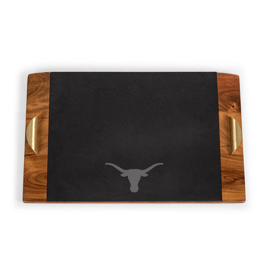 Texas Longhorns - Covina Acacia and Slate Serving Tray