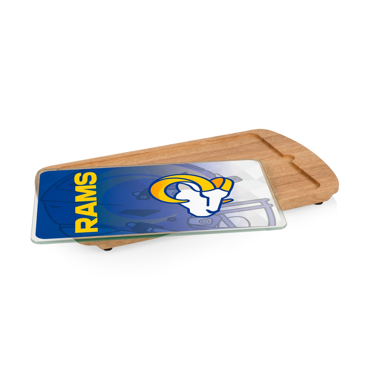 Los Angeles Rams - Billboard Glass Top Serving Tray