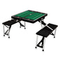 Texas Tech Red Raiders Football Field - Picnic Table Portable Folding Table with Seats