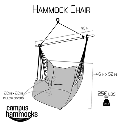 Auburn Tigers Logo Hammock Chair Swing