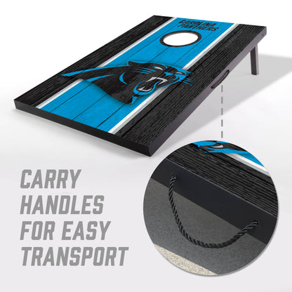 NFL Carolina Panthers 2' x 3' MDF Cornhole Set