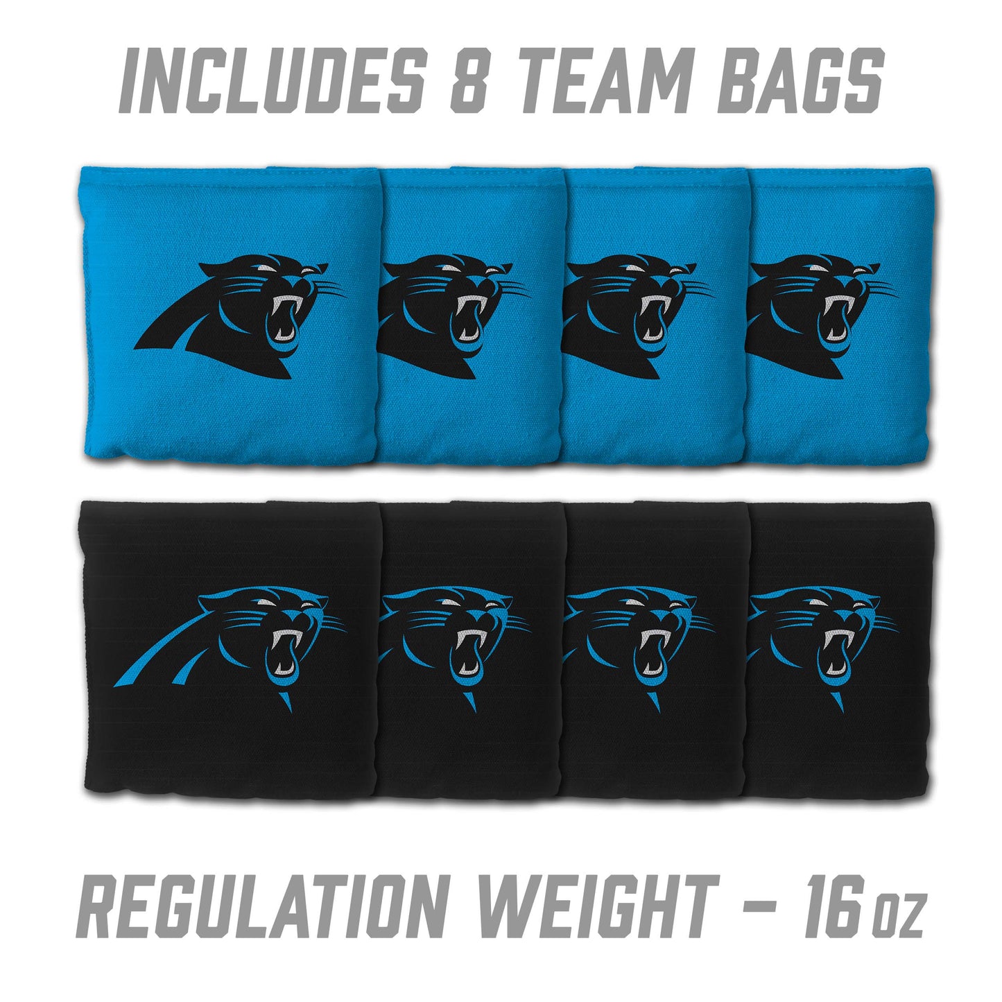NFL Carolina Panthers 2' x 3' MDF Cornhole Set