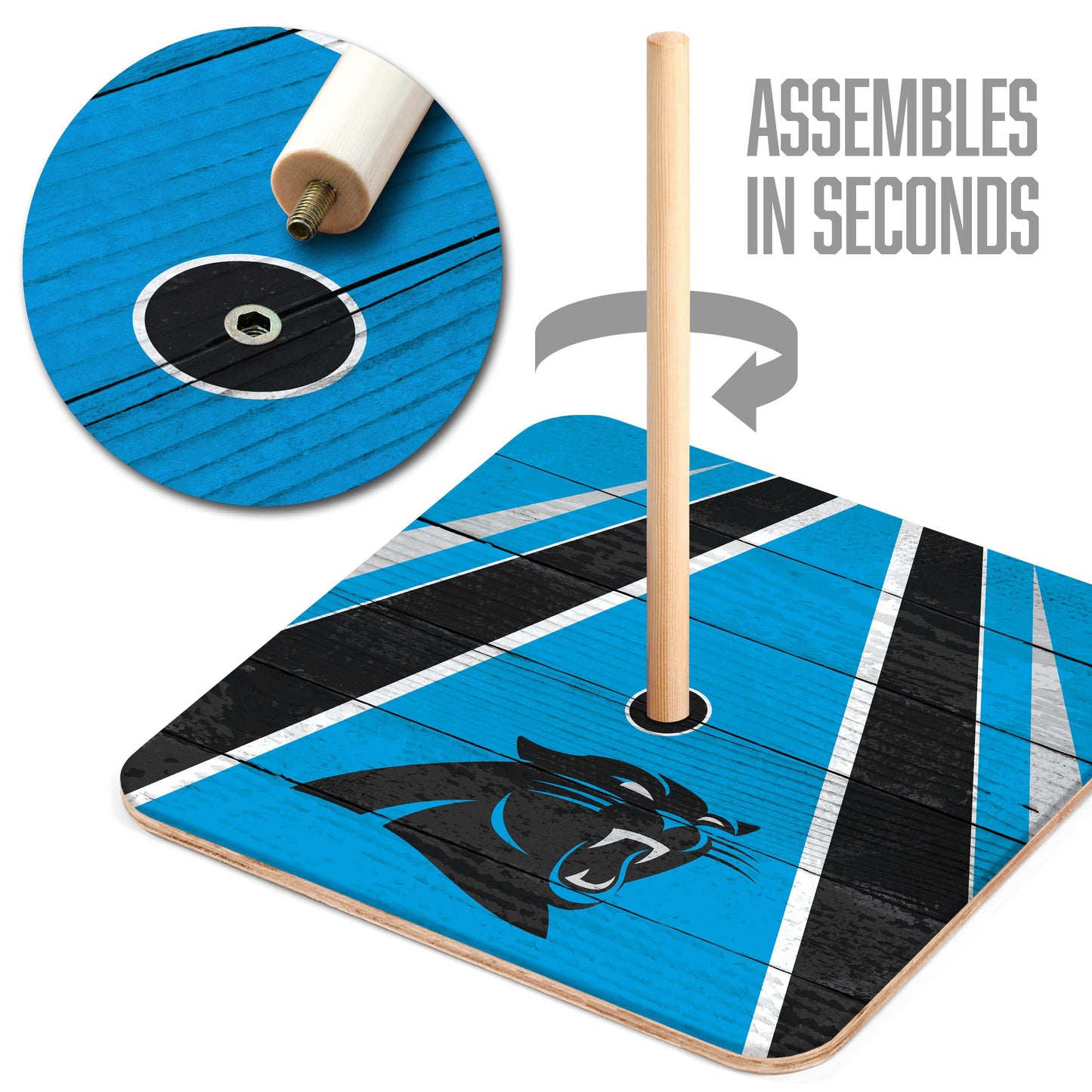 NFL Carolina Panthers Horseshoe Bag Game