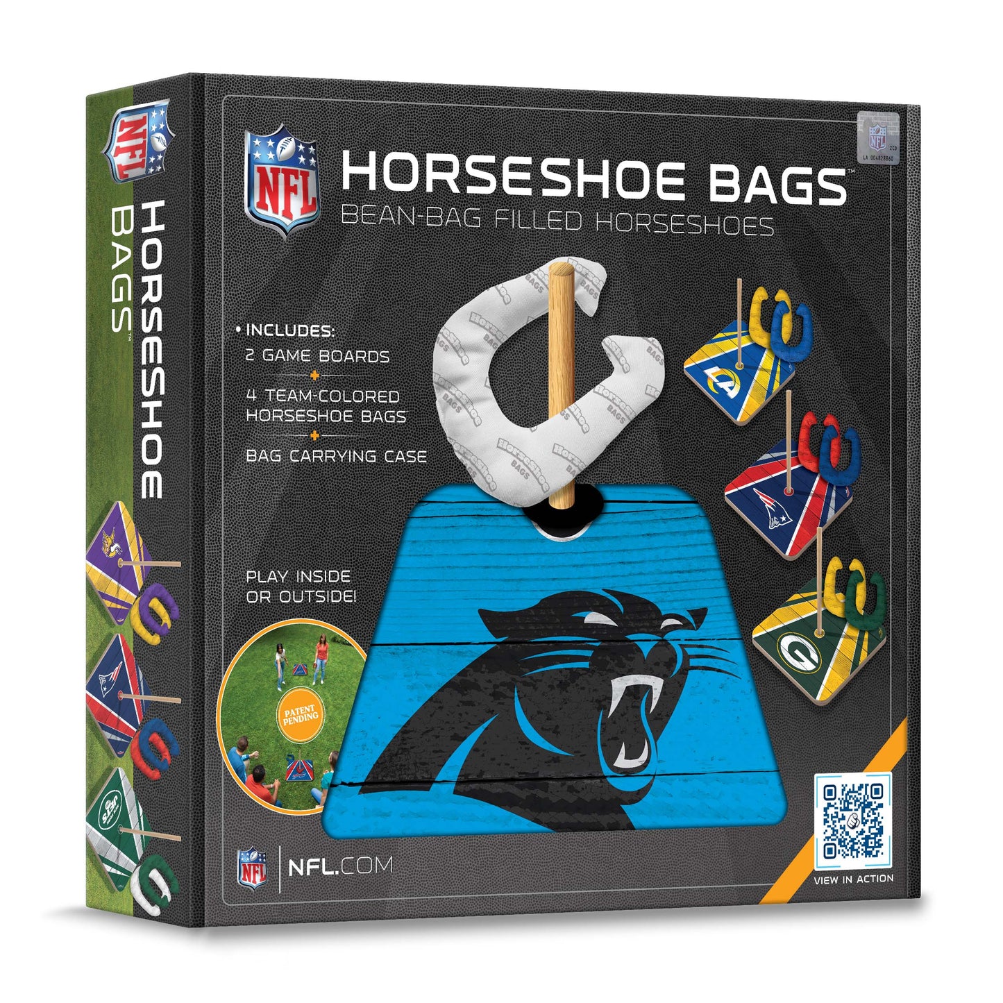NFL Carolina Panthers Horseshoe Bag Game