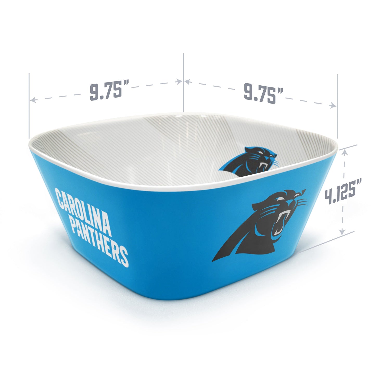Carolina Panthers Large Party Bowl Alt 3