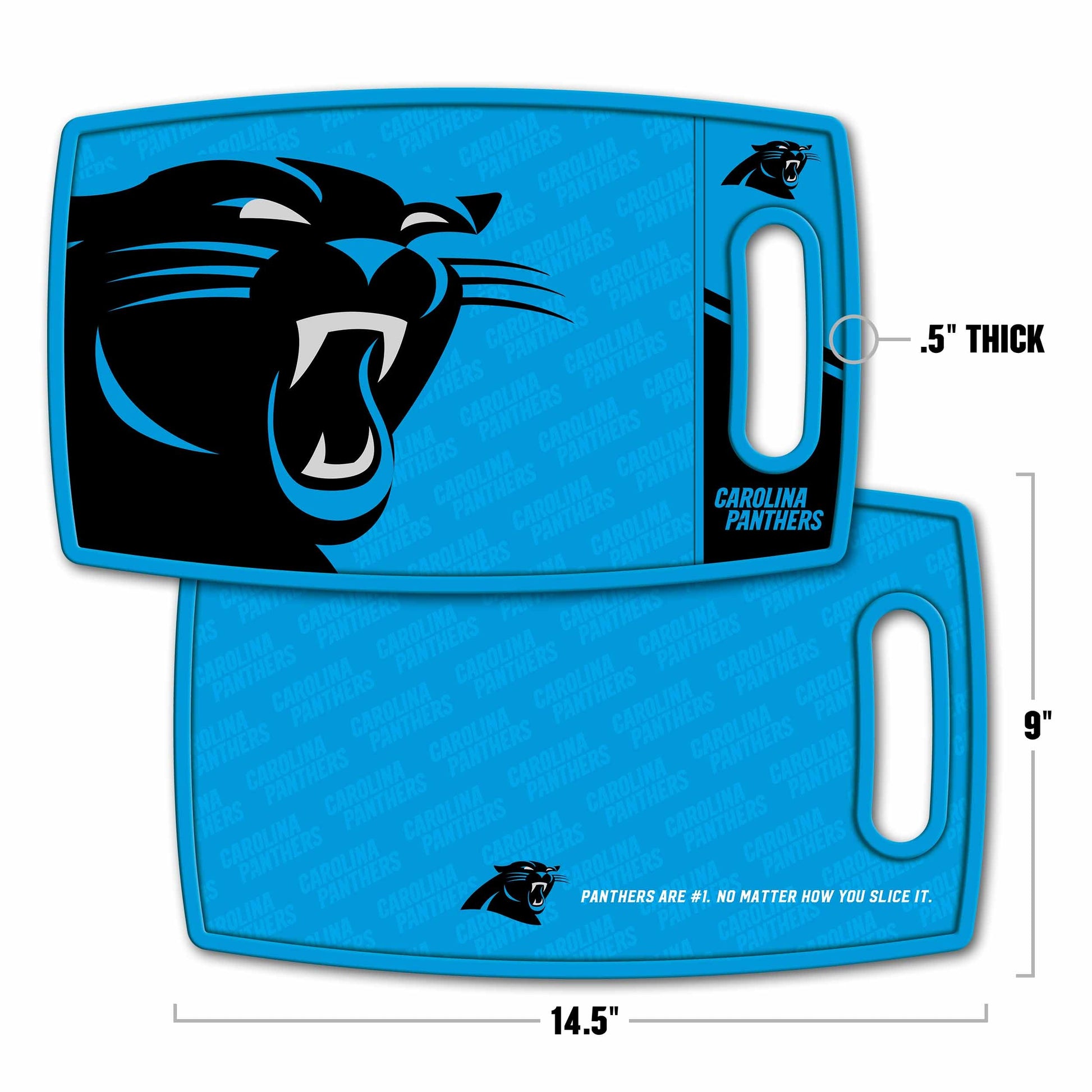 Carolina Panthers Logo Series Cutting Board Alt 1