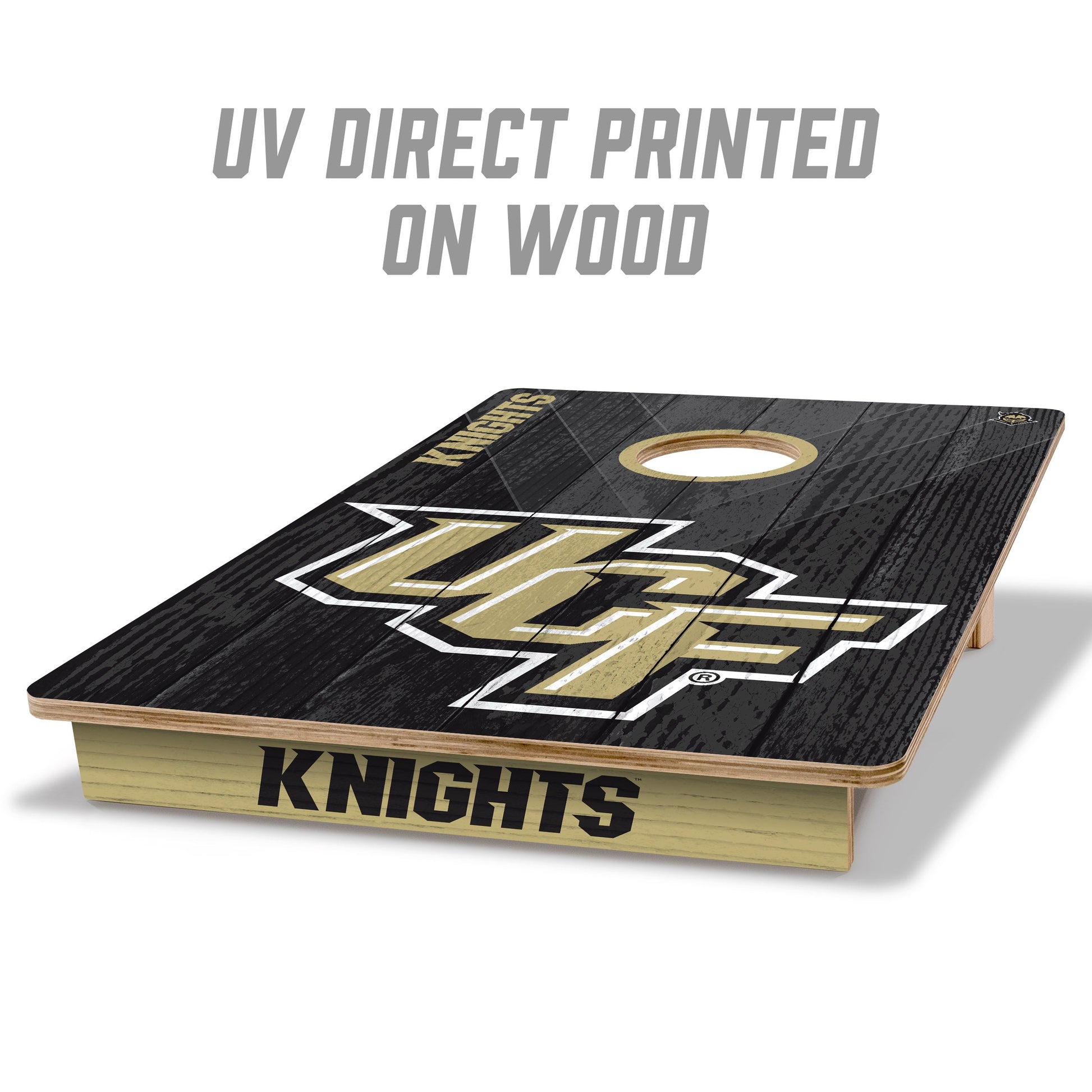 NCAA Central Florida Knights 2' X 3' All-Wood Cornhole Set - Alt 1