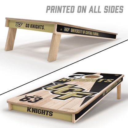 NCAA Central Florida Knights 2' x 4' All-Wood Cornhole Set