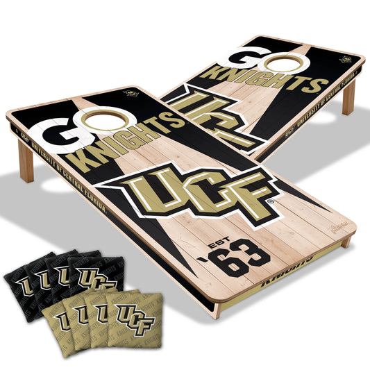 NCAA Central Florida Knights 2' x 4' All-Wood Cornhole Set