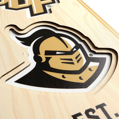 NCAA Central Florida Knights 3D Stadium Banner 8' X 32'