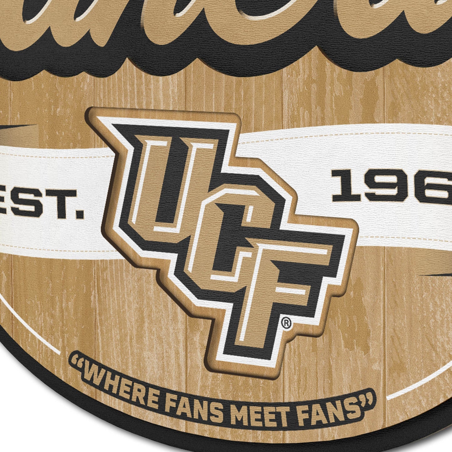 Central Florida Knights Fan Cave Sign Alt 3