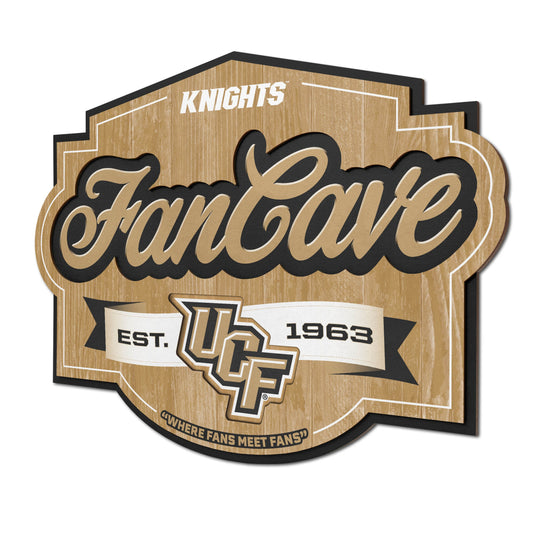 Central Florida Knights Fan Cave Sign