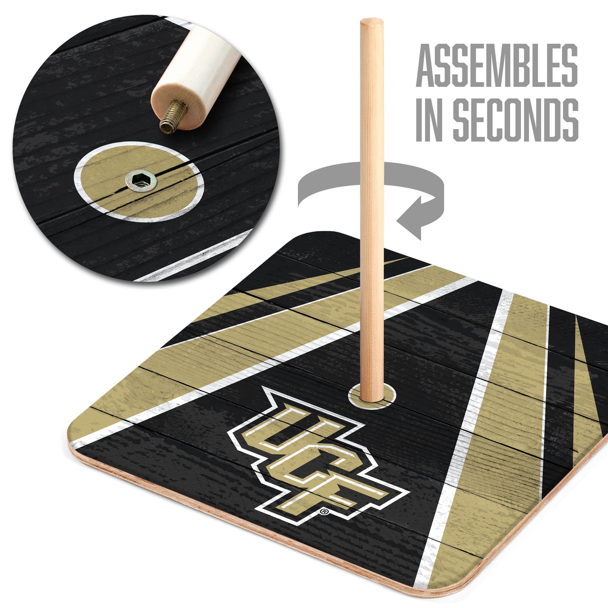 NCAA Central Florida Knights Horseshoe Bag Game