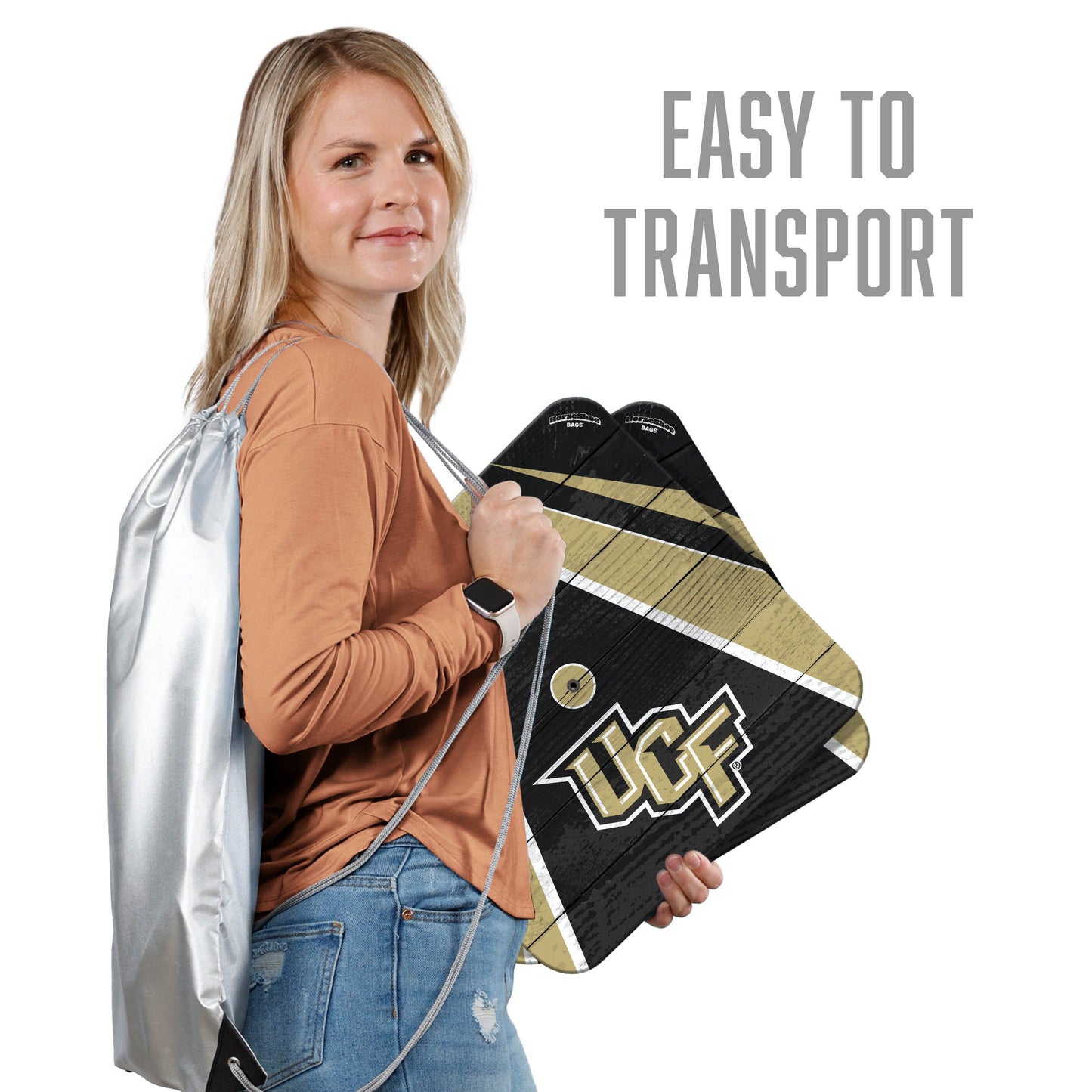 NCAA Central Florida Knights Horseshoe Bag Game