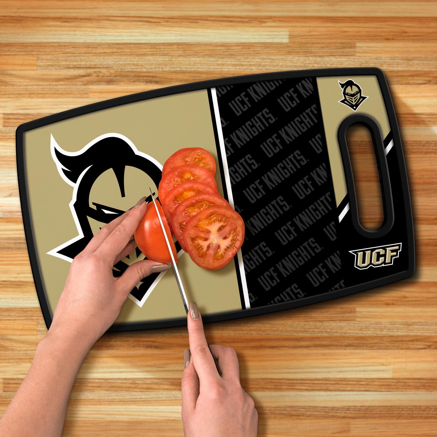 Central Florida Knights Logo Series Cutting Board Alt 3