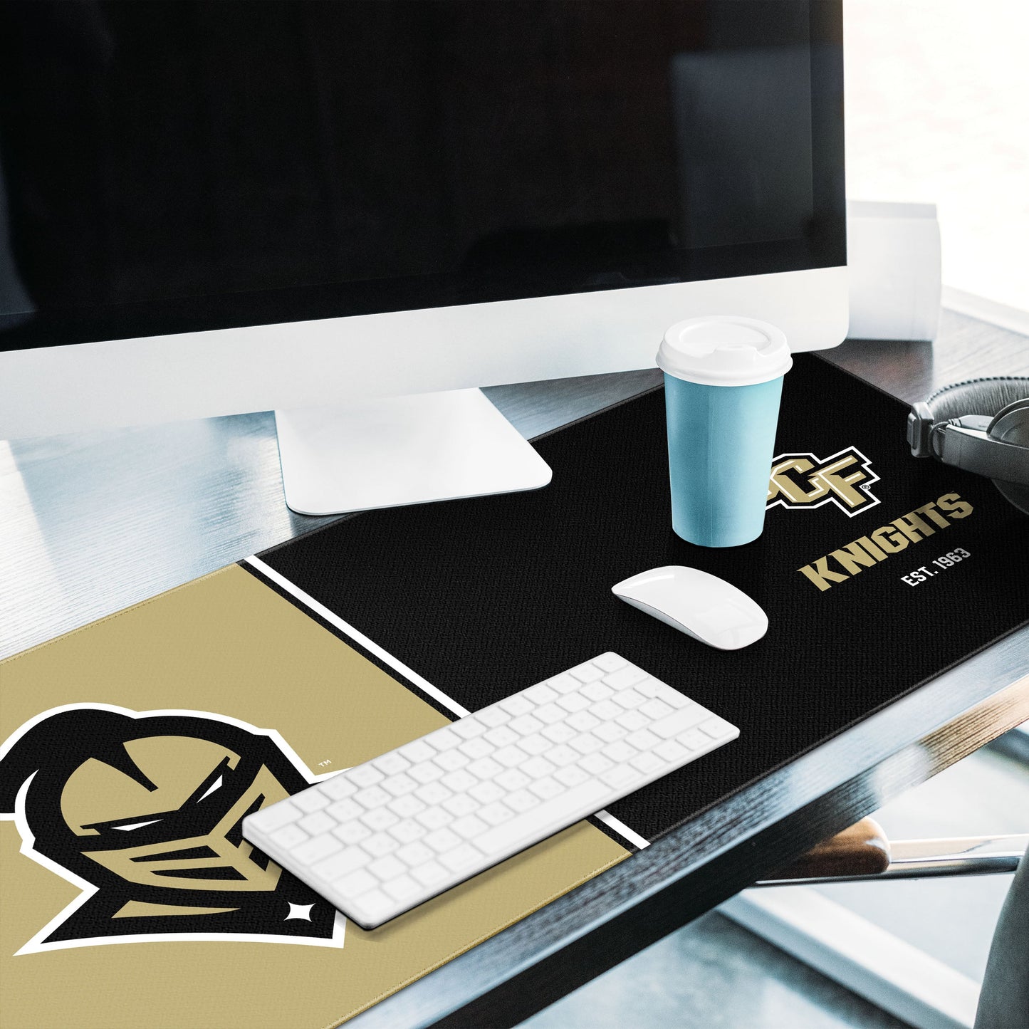 Central Florida Knights Logo Series Desk Pad Alt 2